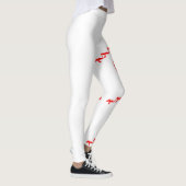 Dag van de valentijn: harten, bogen en liefde char leggings (Rechts)