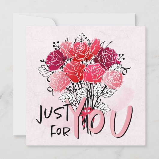 dag van de valentijn kaart (Voorkant)