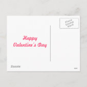 Dag van de valentijn: Peacock Briefkaart (Achterkant)