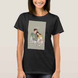 Dag van de valentijn t-shirt