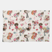 Dag van de valentijn theedoek (Horizontaal)