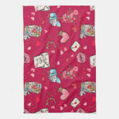 Dag van de valentijn theedoek (Verticaal)