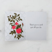 Dag van de Verpleegster, gedicht "Om een Verpleegs Bedankkaart (Binnen)