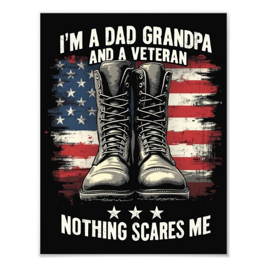 Dag van de Veteraan Patriottische Vaders Foto Afdruk (Voorkant)