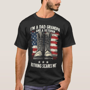Dag van de Veteraan Patriottische Vaders T-shirt