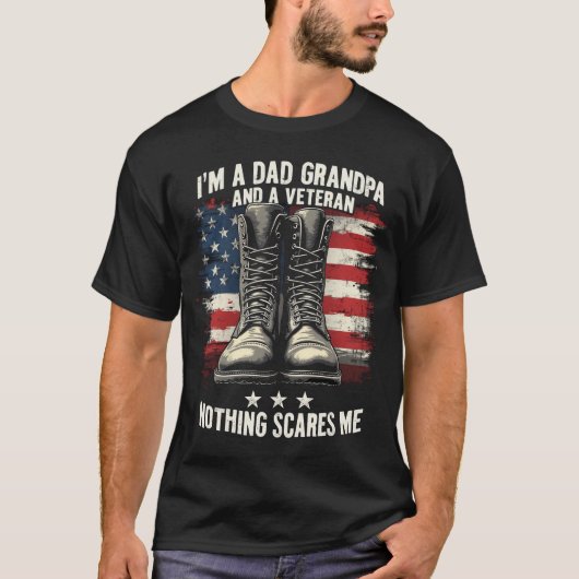Dag van de Veteraan Patriottische Vaders T-shirt (Voorkant)