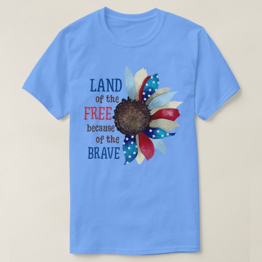 Dag van de Veteranen op 4 juli patriottisch I T-shirt (Design voorkant)