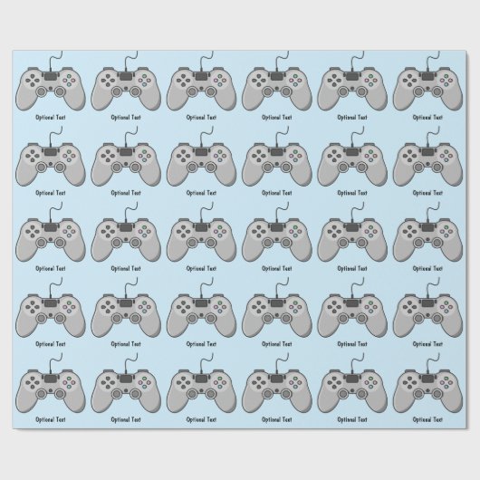 Dag van de Videospelletjes Cadeaupapier (Vlak)