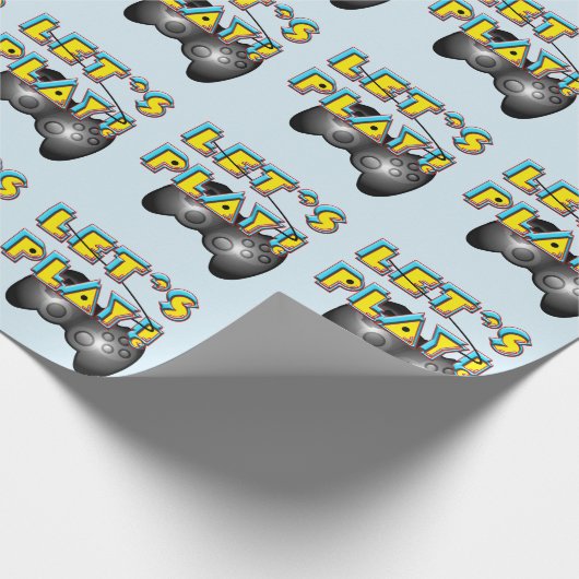 Dag van de Videospelletjes Cadeaupapier (Hoek)