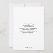 Dag van de VLIEGTUIGEN VAN TUSKEGEE Kaart (Achterkant)