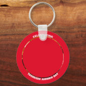 Dag van de VLIEGTUIGEN VAN TUSKEGEE Sleutelhanger (Voorkant)