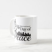 Dag van de Vrede Koffiemok (Voorkant links)