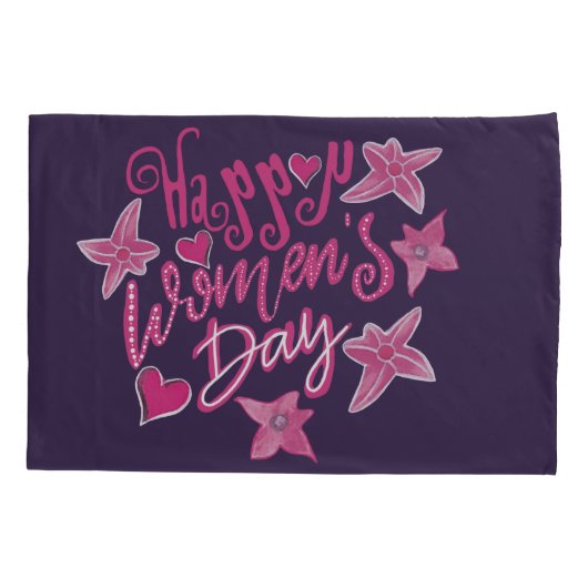 Dag van de Vrouw Kussensloop (Achterkant)