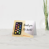 Dag van de waardering van de kunstklas bedankkaart (Voorkant)