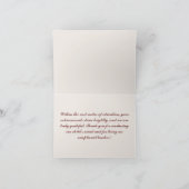 Dag van de waardering van de leerkracht van de naa bedankkaart (Binnen)