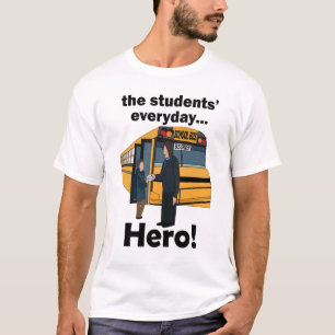 Dag van de waardering van schoolbuschauffeurs voor t-shirt