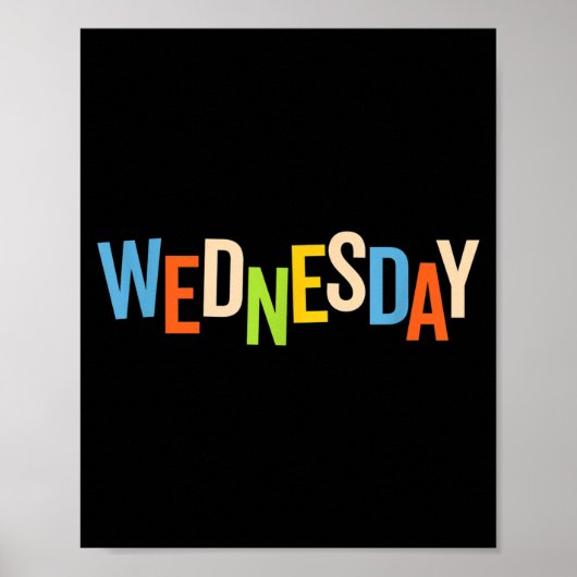 Dag Van De Week Easy Groep Halloween Kostuum Woens Poster (Voorkant)