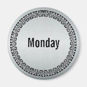 Dag van de Week Maandag Magneet
