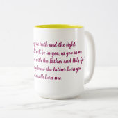 Dag van de week Mok: dinsdag Tweekleurige Koffiemok (Voorkant rechts)