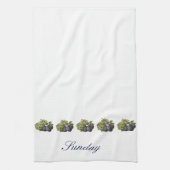 Dag van de Weekhanddoek - zondag Theedoek (Verticaal)