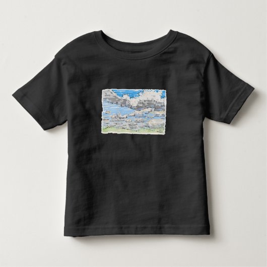 Dag van de wolken kinder shirts (Voorkant)