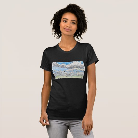 Dag van de wolken t-shirt (Voorkant volledig)