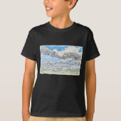Dag van de wolken t-shirt (Voorkant)