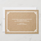 Dag van de zoet | Weddenschap Hartelijk dank Bedankkaart (Achterkant)