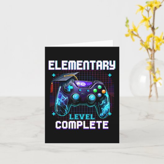 Dag van elementair niveau compleet Afstuderen hem  Kaart (Gele Bloem)