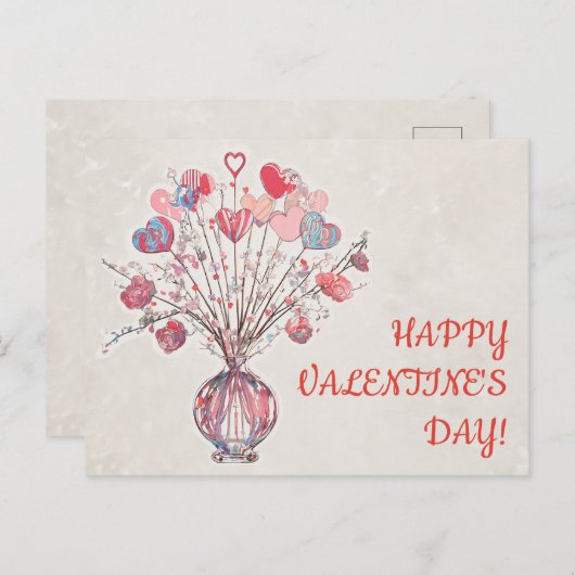 DAG VAN HAPPY VALENTINE BRIEFKAART