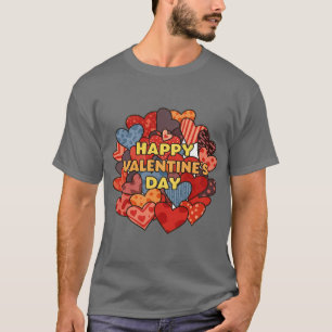 DAG VAN HAPPY VALENTINE T-SHIRT