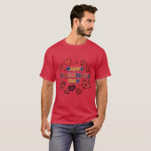 DAG VAN HAPPY VALENTINE T-SHIRT (Voorkant volledig)