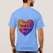 DAG VAN HAPPY VALENTINE T-SHIRT (Achterkant)