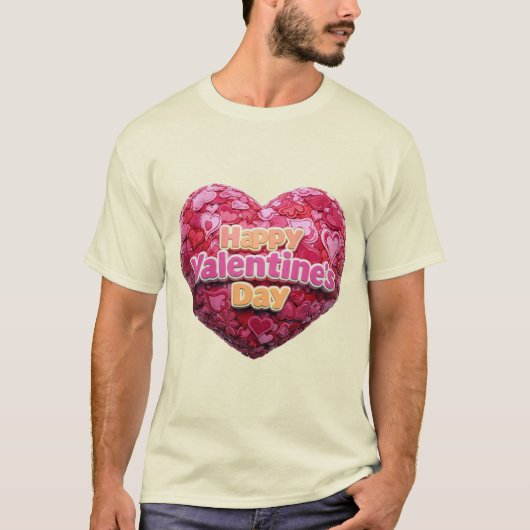 DAG VAN HAPPY VALENTINE T-SHIRT (Voorkant)