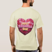 DAG VAN HAPPY VALENTINE T-SHIRT (Achterkant)