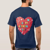 DAG VAN HAPPY VALENTINE T-SHIRT (Achterkant)