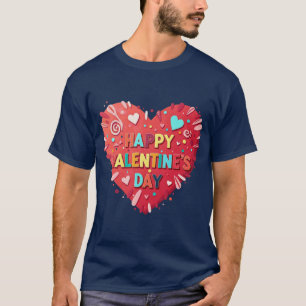DAG VAN HAPPY VALENTINE T-SHIRT