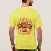 DAG VAN HAPPY VALENTINE T-SHIRT (Achterkant)