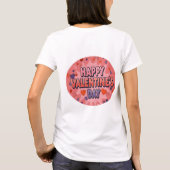 DAG VAN HAPPY VALENTINE T-SHIRT (Achterkant)