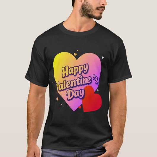 DAG VAN HAPPY VALENTINE T-SHIRT (Voorkant)