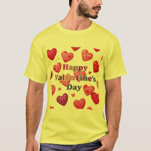 DAG VAN HAPPY VALENTINE T-SHIRT