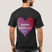 DAG VAN HAPPY VALENTINE T-SHIRT (Achterkant)