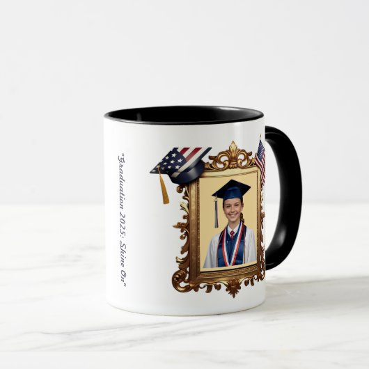 "Dag van het Afstuderen" Mok (Voorkant rechts)