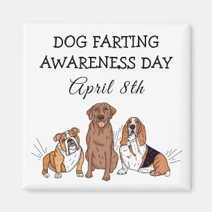 Dag van het Bewustzijn van de Dog-boer - 8 april Magneet