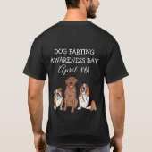 Dag van het Bewustzijn van de Dog-boer - 8 april T-shirt (Achterkant)