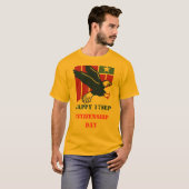 Dag van het burgerschap t-shirt (Voorkant volledig)