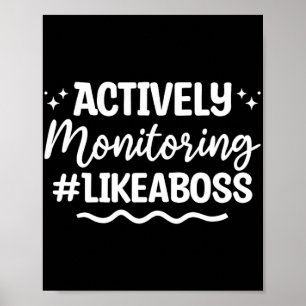 Dag van het controleexamen poster