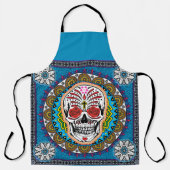 Dag van het Dead All-Over Print Apron Schort (Voorkant)