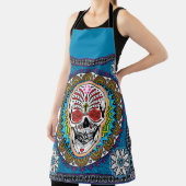 Dag van het Dead All-Over Print Apron Schort (Insitu)