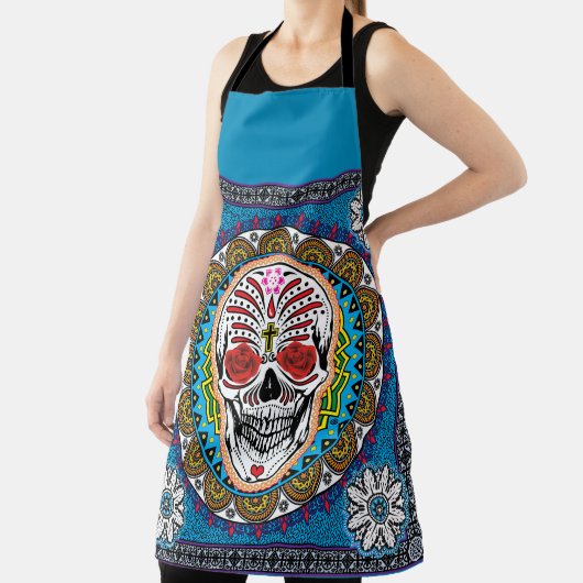 Dag van het Dead All-Over Print Apron Schort (Insitu)